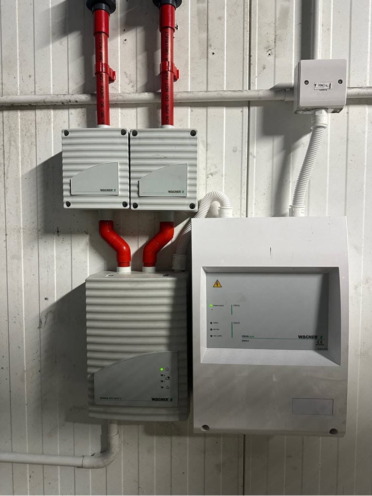 Fire Aspirating System Install – Beacon Detection